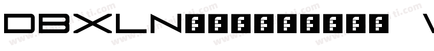 DBXLNightfever Wide字体转换